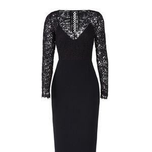 #allende #midi #lace dress